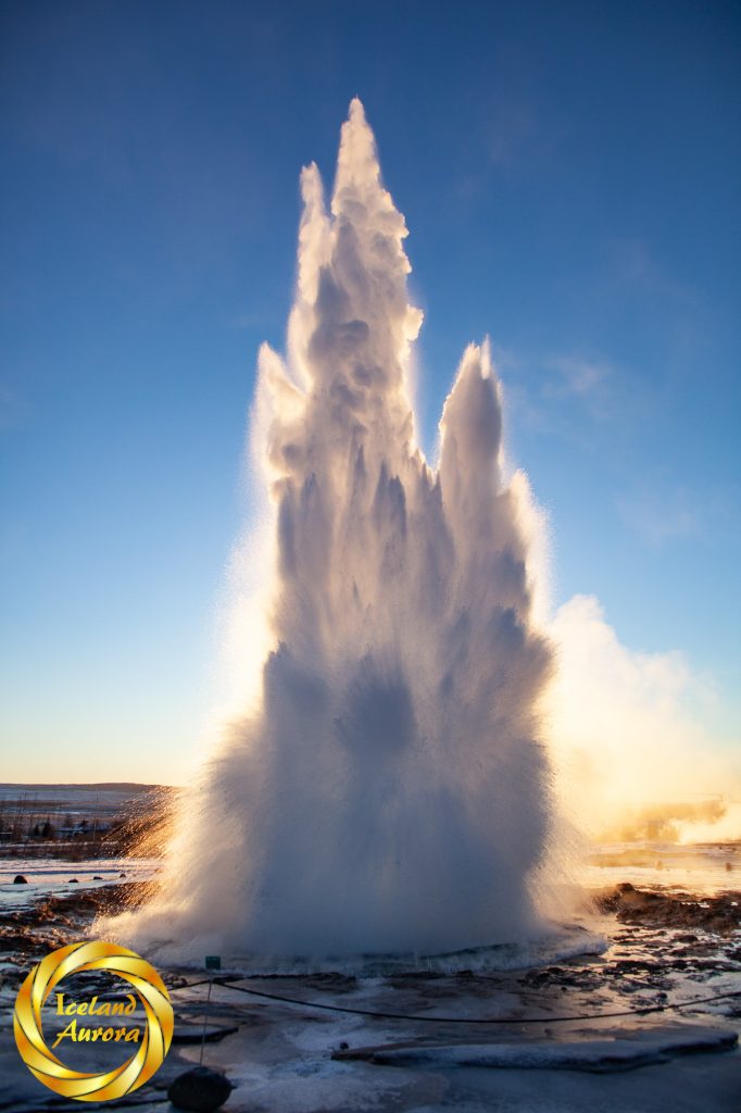 Geyser eruption