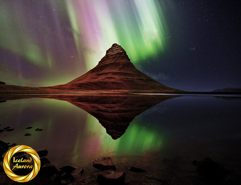 Kirkjufell Aurora