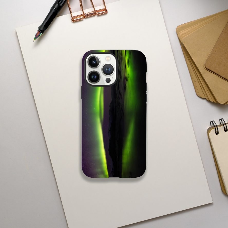 northern lights phone case