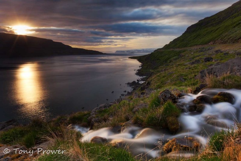 landscape photography in Iceland's westfjords