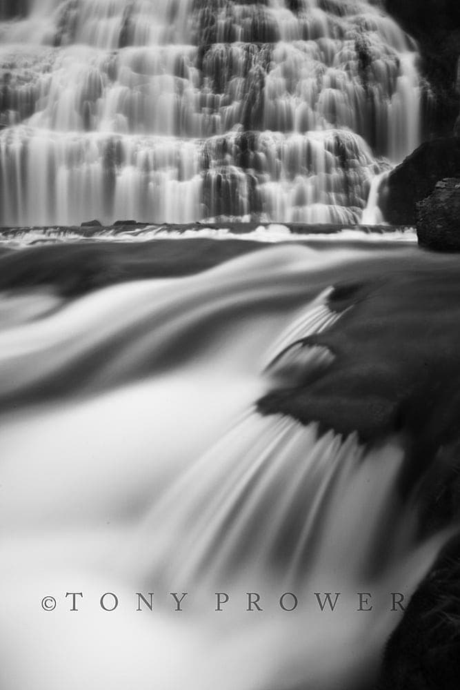 Foreground study at Dynjandi Waterfall.