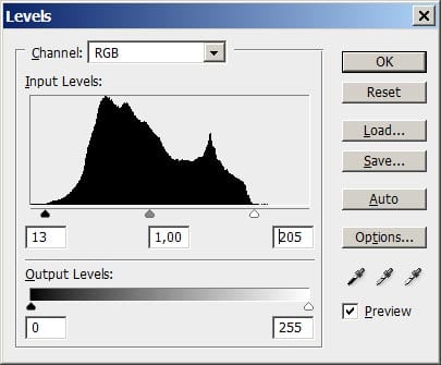 Adjusted for optimum brightness range