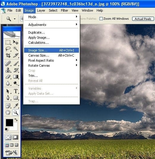 Image Resize in photoshop