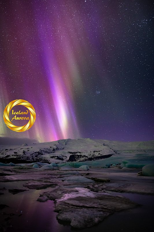 Iceland Aurora Fjallsarlon