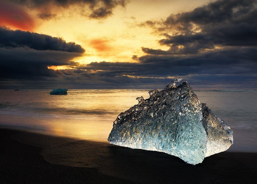 Hassy on the Iceberg Beach – Hasselblad Medium Format Camera