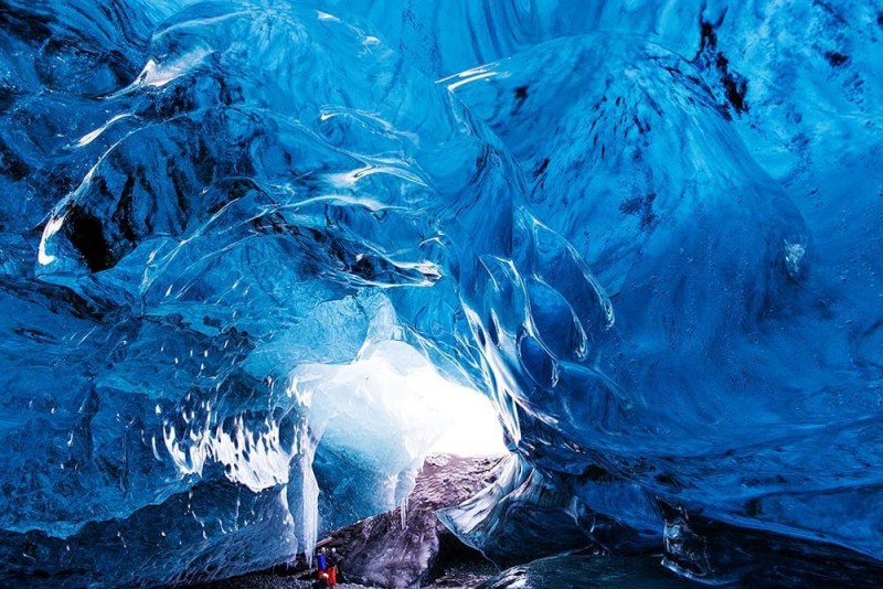 Ice cave Entrance