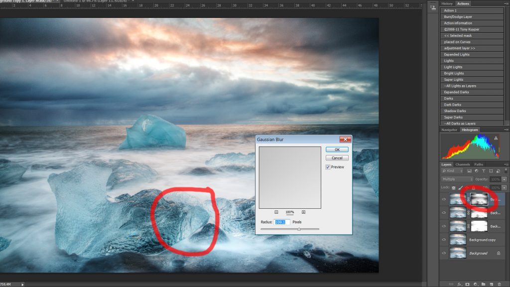 Add Clarity in photoshop