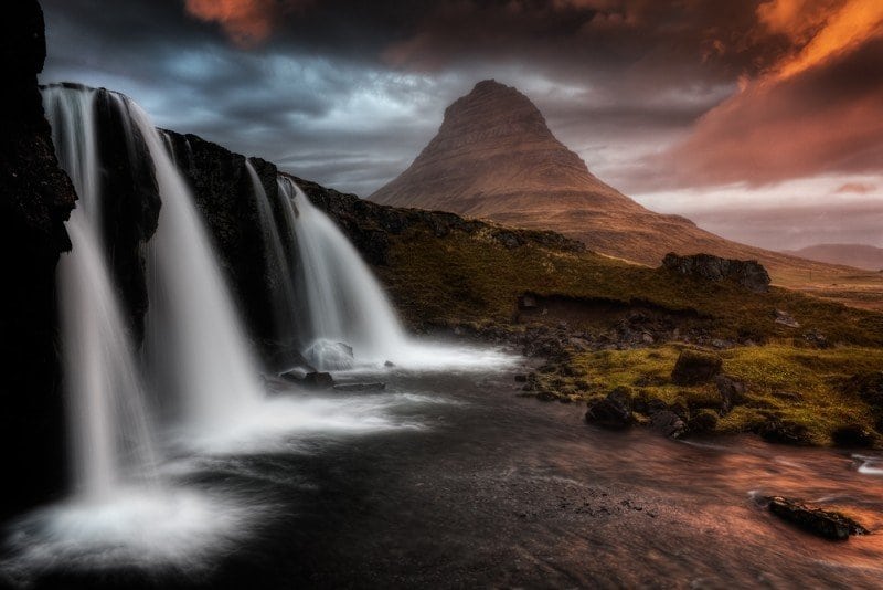 kirkjufellfoss waterfall Iceland nature photography