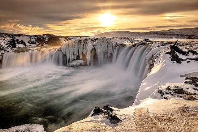 Godafoss selfie