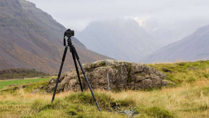 Landscape camera and tripod