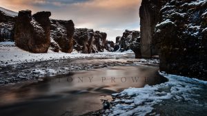 Fjaðrargljufur River gorge