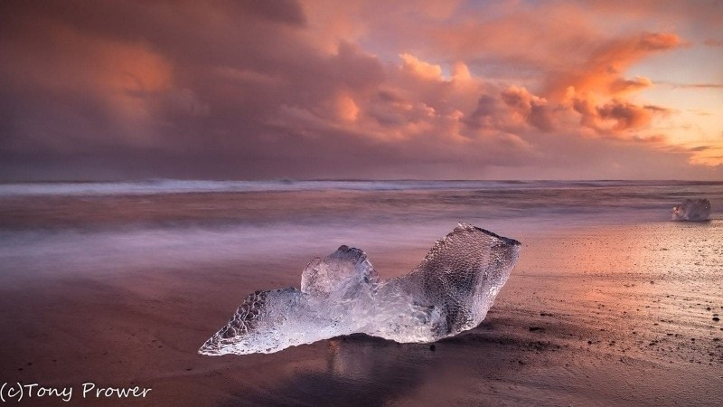 Pink Panther Returns – Diamond Beach Iceland