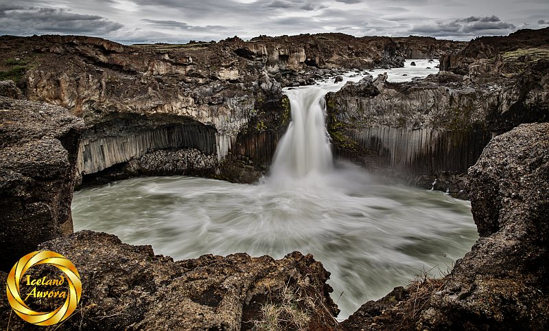 Aldeyjarfoss Waterfall