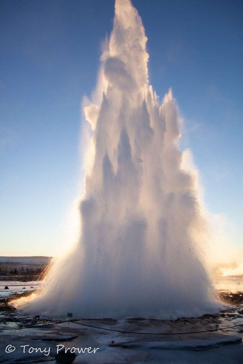 Large Geyser Iceland