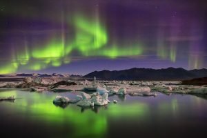 Northern lights in Iceland