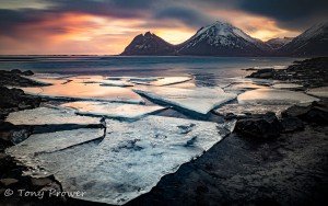 Brunahorn mountain Iceland.