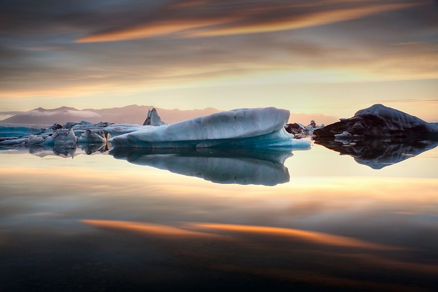 Jokulsarlon glacier lagoon