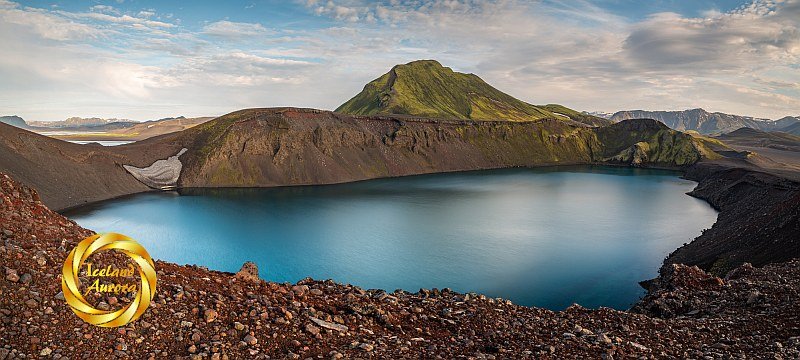 Bláhylur Crater Lake