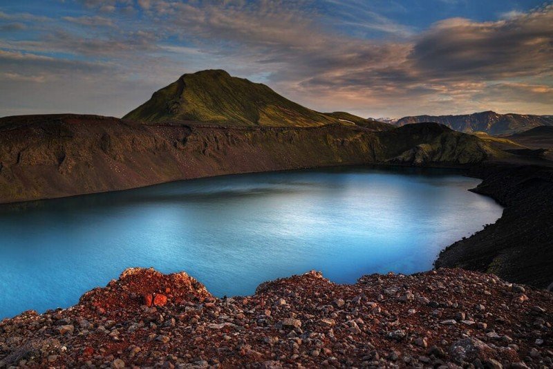 Blahylur blue crater