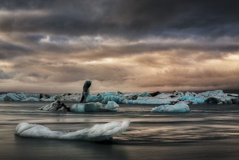 Glacier lagoon Jökulsarlon