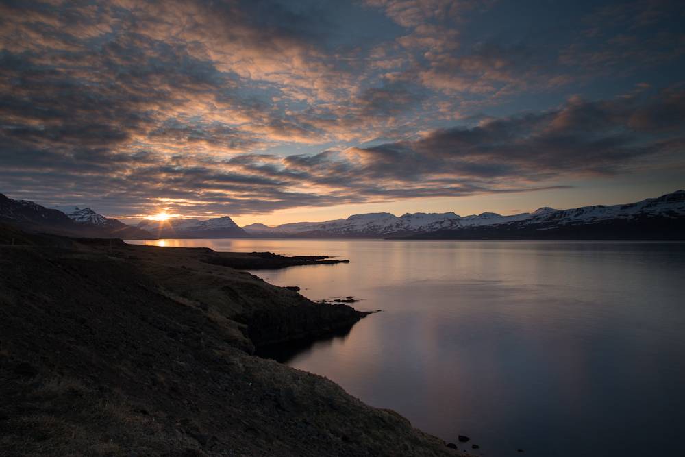 Reyðarfjörður sunset