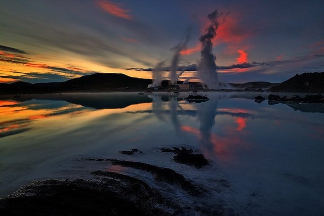 Blue Lagoon summer night