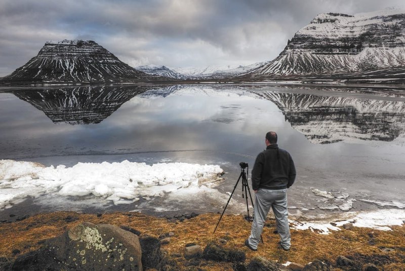 Photographing Kirkjufell on Snæfellsnes