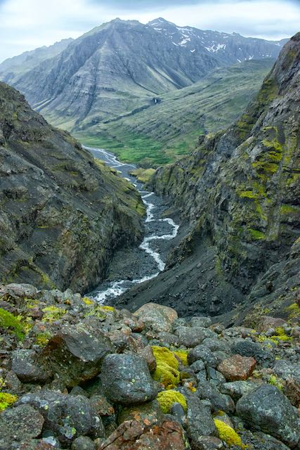 Skálafell canyon