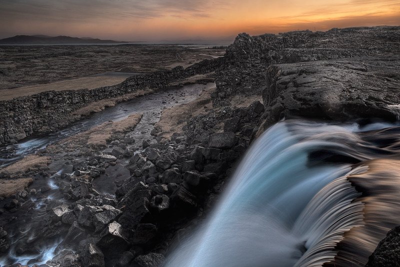 Top of Öxaráfoss 