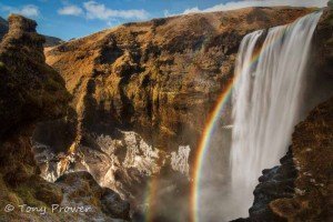 Skogafoss waterfall