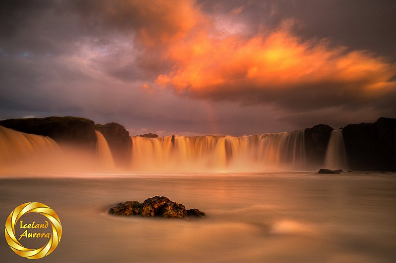 Goðafoss Waterfall north Iceland