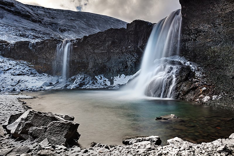 East Iceland waterfall