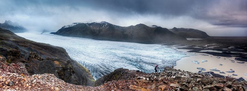 Skaftafellsjokull Panorama