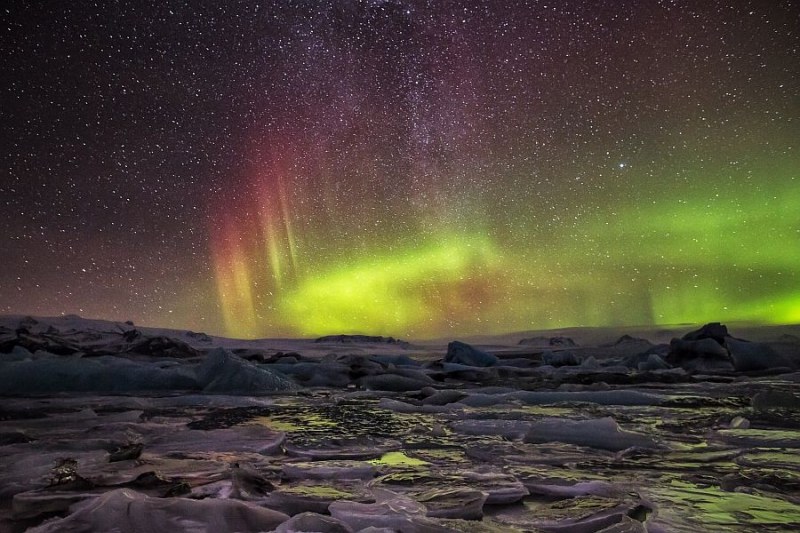 Aurora colours