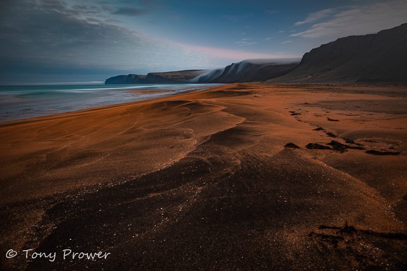 Black sand at Rauðisandur 