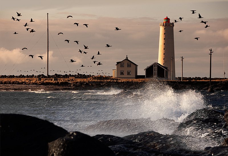 Grotta Lighthouse at Seltjarnarnes