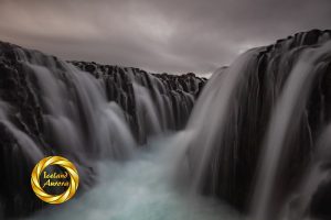 Bruarfoss Waterfall Iceland