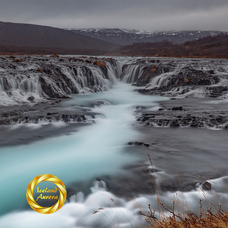 Brúarfoss Waterfall