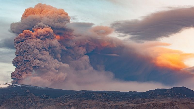 Eyjafjallajokull volcano