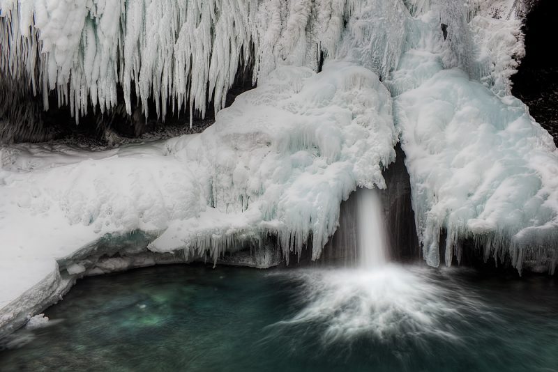 Skutafoss Frozen