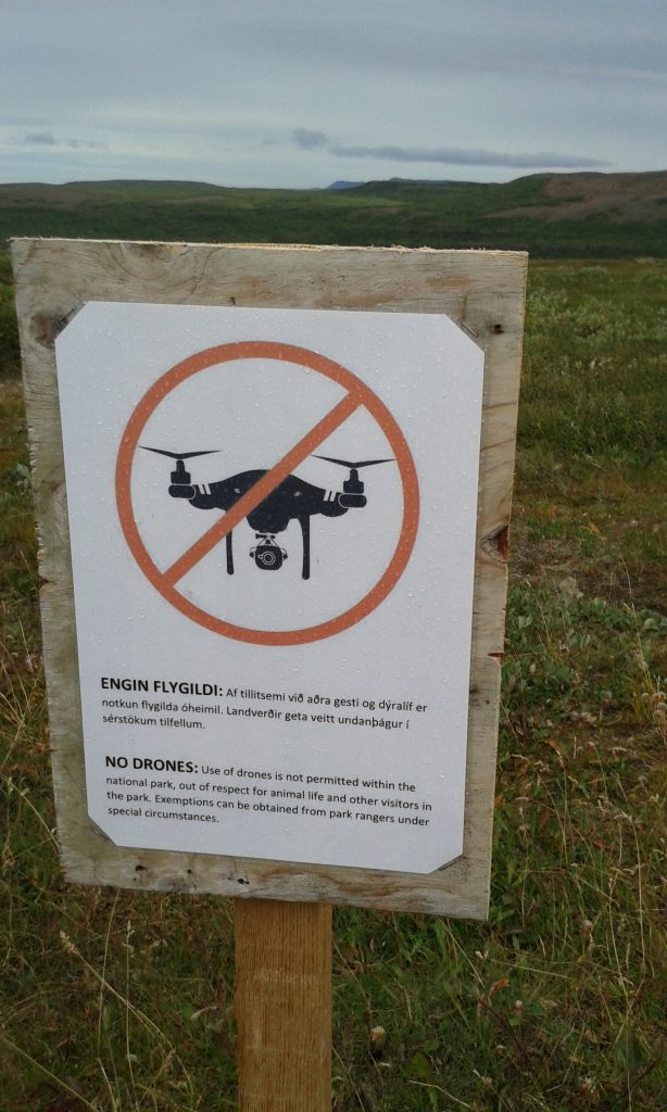 No Drones warning-  save money by avoiding fines