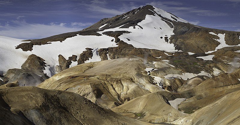 Kerlingarfjoll with snow