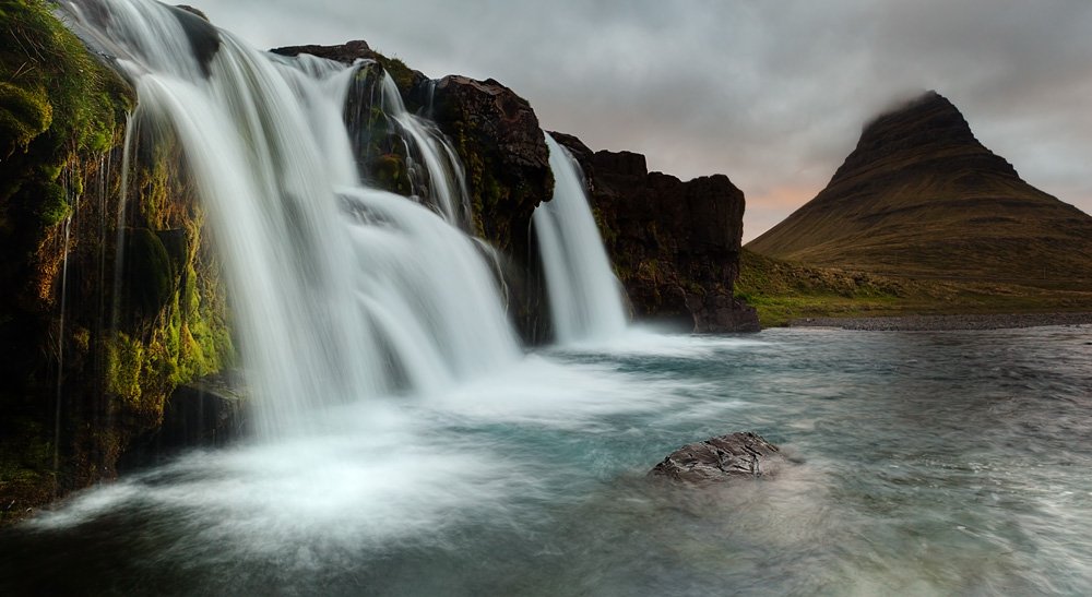 kirkjufellsfoss panorama