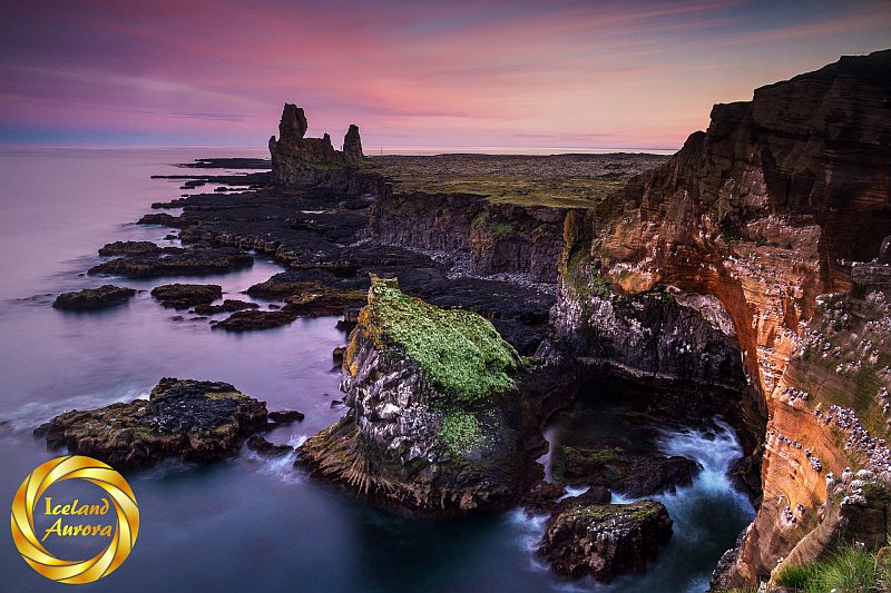 Londrangar, Snæfellsnes on a Summer Evening