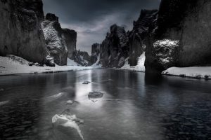 River gorge Iceland