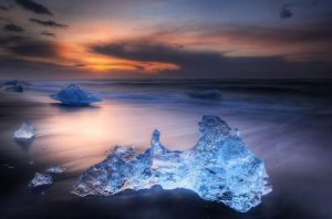 Jokulsarlon Diamond Ice Beach